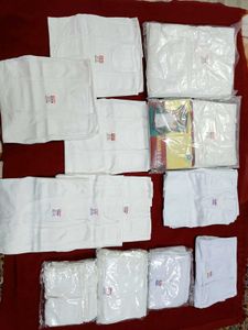 Men&#39;s New White Vest  - 6 Pack