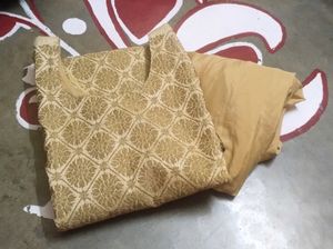 Gold Kurta Set