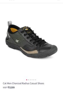 Rare Caterpillar CAT Charcoal Radius Shoes