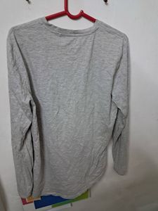 Next Full Sleeves Tshirt Grey Medium