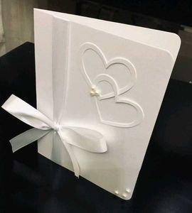 Elegant Handmade Heart Card