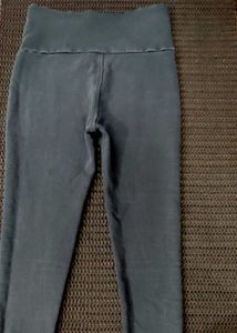 High Waisted Denim Leggings