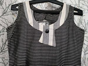 Black Stripes Kurta Set