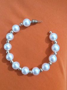 Pearl Hoop Earrings
