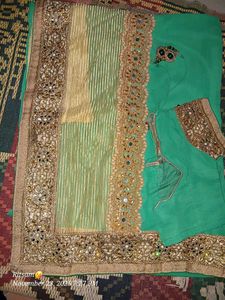 Gorgeous Green Saree