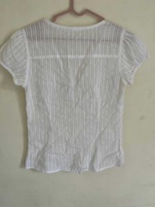 Ivory Blouse Top🛍️🌷