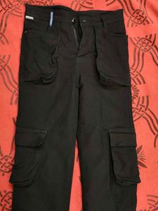 Black Cargo Pants