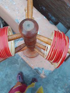 Wooden Bangle Stand