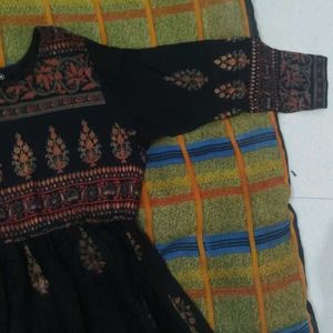 Elegant Black Ethnic Gown