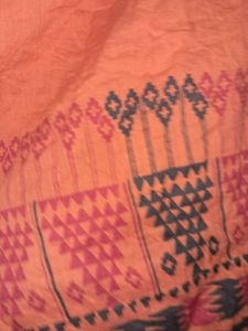 Melange Printed Orange Duppatta