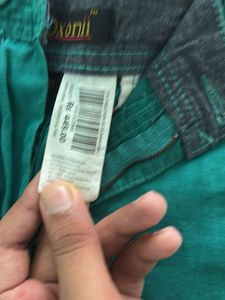 Green Cargo Shorts &amp; Belt