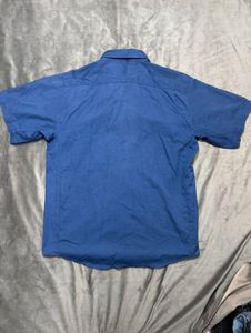 Blue Short Sleeve Shirt