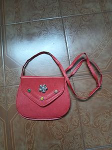 Elegant Red Crossbody Bag