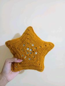 Crochet Star Pillow