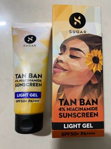 SUGAR Tan Ban 4% Niacinamide SUNSCREEN