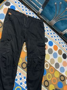 Black Cargo Pants