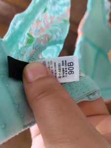 Imported Blue Lace Bra