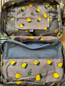 House Of Quirk - Lemon Print Pouch