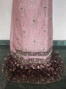 Pakistani Bridal lehenga Hand Work