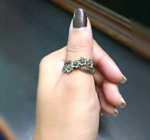 New Beautiful Oxidized Ring For Girls💟