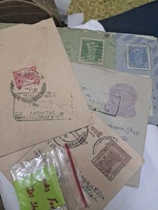 British India envelopes +Stamp