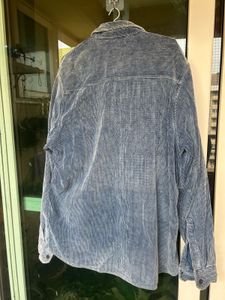 Blue Corduroy Classic Shirt