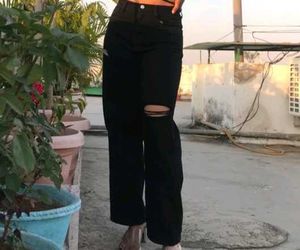 Ripped Black Jeans