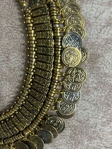 Boho Coin Statement Necklace