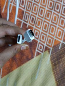 White USB-C type Cable