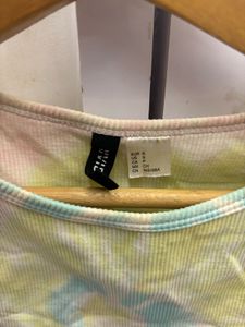 H&amp;M Tie Dye Ribbed Tank