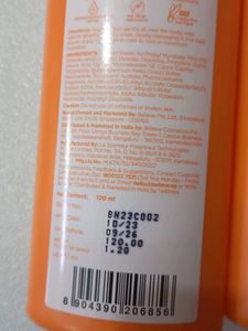 Vitamin C Body Lotion three pieces