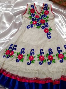 Cute Floral Girls Dress