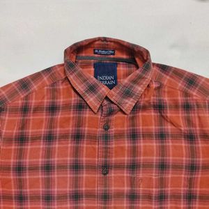 Indian Terrain Plaid Shirt - 42