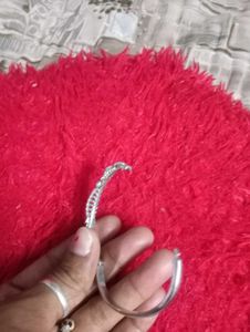 Silver Bangle Bracelet 5-7 years girls