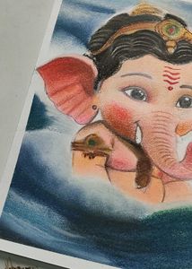 Handmade Lord Ganesha Drawing