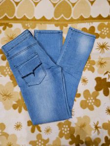 Light Wash Denim Jeans