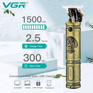 VGR Hair Clipper With Trimmer Cordless