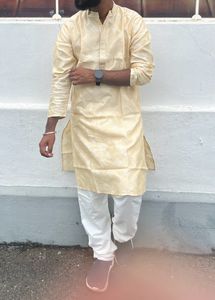 One Time Used Kurtha With Pyjama Set
