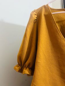 Mustard Classic Top