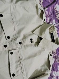 Khaki Pocket Button-Up