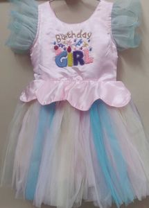 Party Wear Girls Dress - 3 To 4 Years