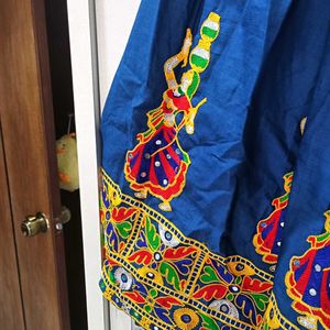 Navratri Blue Chaniya Choli