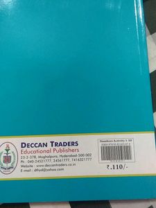 Numbers Activity Book 1-50