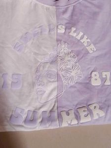 Summer Vibes Tee T Shirt 💜🤍