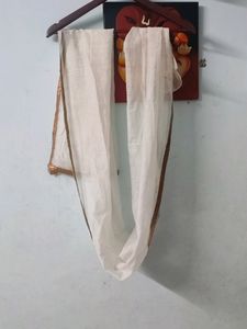 White Dupatta