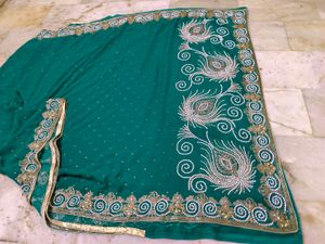 Full Daimond Work Saree 🤩