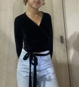 Wrap Black Top🖤