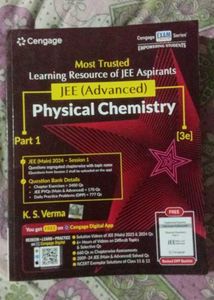 Cengage Physical Chemistry All Parts Class 12th