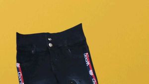 N@20 Size-28 Stylish Black Jeans
