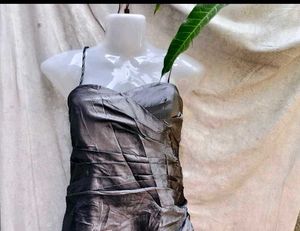 Slinky Gray Dress( No.coins Please)